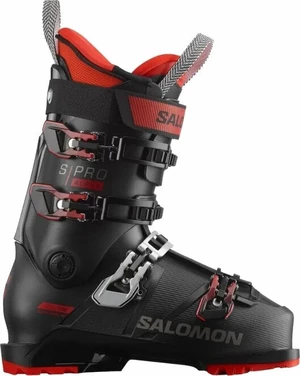 Salomon S/Pro Alpha 100 Black/Red 25/25,5 Botas de esquí alpino