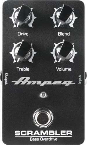 Ampeg Scrambler Bass Overdrive Pedal de efectos de bajo