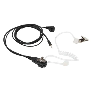 10pcs Acoustic Tube Headset Earpiece Mic For Cobra 2 Way MicroTalk Radio PR375 PR385 CXT135 CXT145 CXT235
