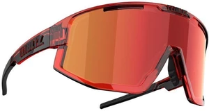 Bliz Fusion 52305-44 Transparent Red/Brown w Red Multi plus Spare Jawbone Transparent Black Cyklistické brýle