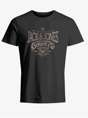Men's Black T-Shirt Jack & Jones Eric - Men's