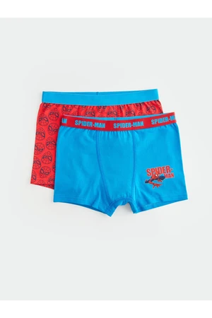 LC Waikiki Spiderman Printed Cotton Boy Boxer Pack of 2