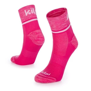 Dark pink unisex sports socks Kilpi SPEED