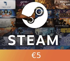 Steam Gift Card €5 EU Activation Code