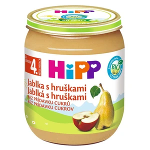 HIPP Jablka s hruškami BIO 125 g