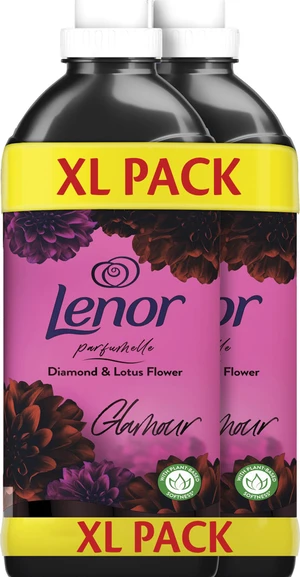 Lenor Aviváž 2x925ml, 74 praní Diamond Figs & Lotus Water