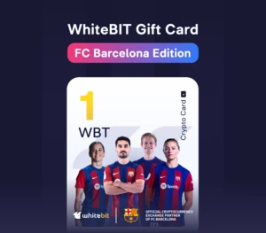 WhiteBIT - FC Barcelona Edition - 1 WBT Gift Card