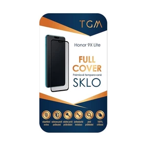 Tvrdené sklo TGM Full Cover na Honor 9X Lite (TGMFCHON9XLI) čierne ochranné sklo • pre Honor 9X Lite • účinná ochrana pred poškriabaním, odretím alebo