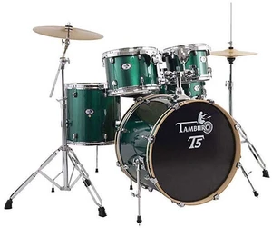 Tamburo T5S18 Green Sparkle Akustická bicia súprava