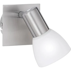 WOFI Angola 4354.01.64.0000 nástenný reflektor E14  40 W LED  niklová (matná)