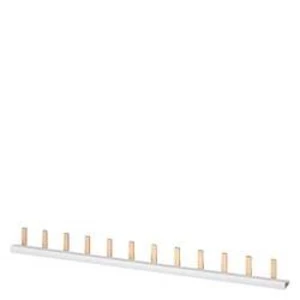 Sběrnicová lišta Siemens 5ST3736, Kolíkové sběrnice bezpečné na dotyk, 10 mm2, 2-fázový+HS, 214mm řezací...