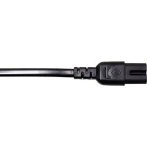 Napájecí kabel Manhattan 339100, [1x Euro zástrčka - 1x IEC C8 zástrčka], 1.80 m, černá