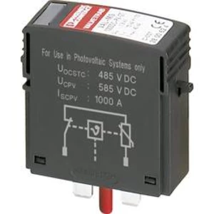 Přepěťová ochrana pro skříňový rozvaděč Phoenix Contact VAL-MS 1000DC-PV-ST 2800624, 10 kA