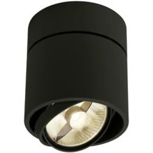 Stropní svítidlo halogenová žárovka SLV Kardamod 117160, GU10, 75 W, černá (matná)