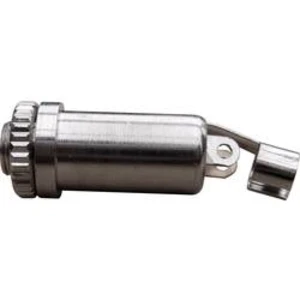 Jack konektor 3,5 mm stereo, zásuvka vestavná vertikální, 3pól., stříbrná