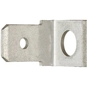 Faston zástrčka Klauke 2070, šířka 6.3 mm bez izolace, kov, 1 ks