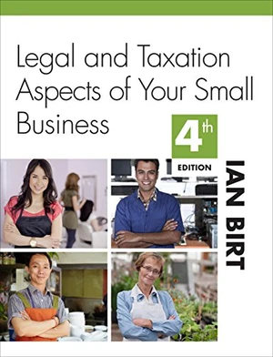 Legal and Taxation Aspects of Your Small Business