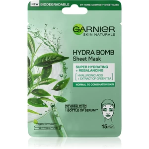 Garnier Skin Naturals Moisture+Freshness super hydratační čisticí textilní maska pro normální až smíšenou pleť 28 g