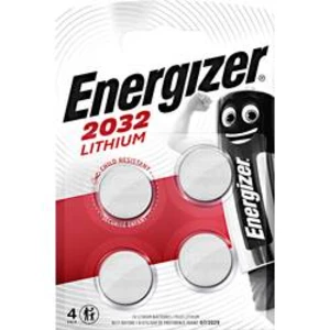 Knoflíková baterie Energizer CR 2032, lithium, 4 ks