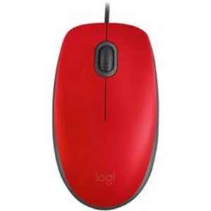 Optická Wi-Fi myš Logitech M110 SILENT 910-005489, integrovaný scrollpad, červená Optická Wi-Fi myš Logitech M110 SILENT 910-005489, integrovaný scrollpad, červená