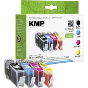 Inkoustová kazeta sada náplní do tiskárny KMP H108V 1712,8005, kompatibilní, černá, azurová, purppurová, žlutá