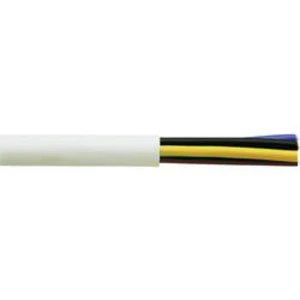 Vícežílový kabel Faber Kabel H05VV-F, 030019, 3 G 1 mm², bílá, 50 m
