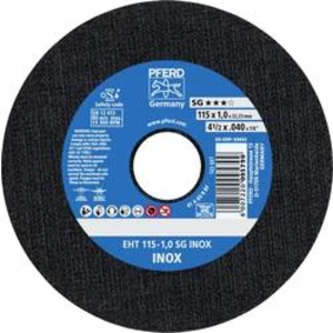 Řezný kotouč rovný PFERD 61340416, EHT 115-1,0 SG INOX Průměr 115 mm 25 ks