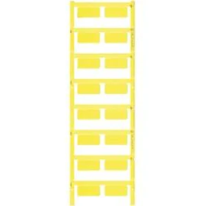 Device markers, MultiCard, 12,5 x 27 mm, Polyamide 66, Colour: Yellow Weidmüller Počet markerů: 80 SM 27/12.5 MC NE GEMnožství: 80 ks
