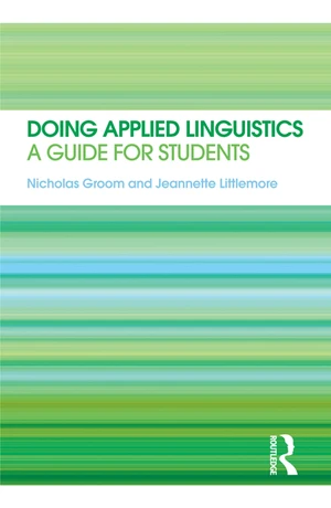 Doing Applied Linguistics