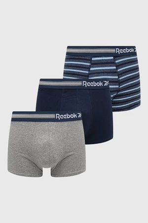 Boxerky Reebok pánské, tmavomodrá barva