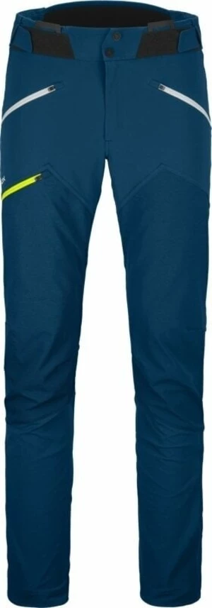 Ortovox Westalpen Softshell Pants M Petrol Blue M Outdoorové kalhoty