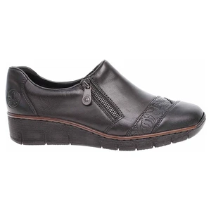 Dámske mokasiny Rieker 53761-00 schwarz 39