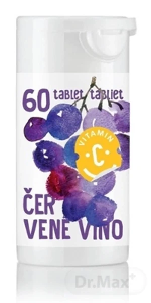 RAPETO C Vitamín 200 mg - príchuť červené víno