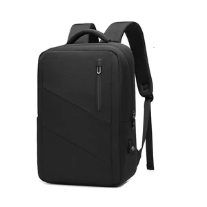 Business Backpack Laptop Bag with USB Charging Schoolbag Shoulders Travel Storage Bag Waterproof for 15.6 inch Notebook