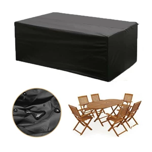 KING DO WAY 600D Poliestere Furniture Cover Waterproof Table Chair PVC Protector Cover Outdoor Garden Patio