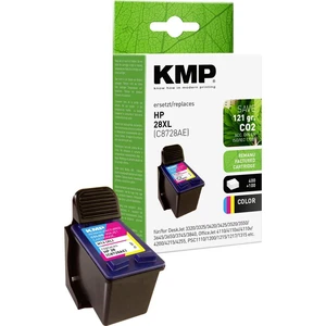 KMP Ink náhradný HP 28 kompatibilná  zelenomodrá, purpurová, žltá H14 0997,4280