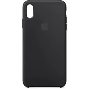 Apple Silikon Case zadný kryt na mobil Apple iPhone XS Max čierna