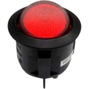 TRU COMPONENTS kolískový spínač TC-R13-244B-02 B/R 220 V/AC 250 V/AC 10 A 2x vyp/zap  s aretáciou 1 ks