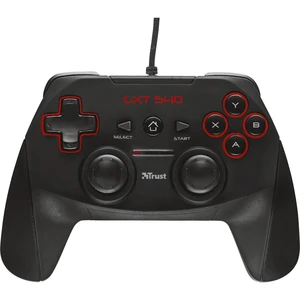 Trust GXT 540 gamepad PC, PlayStation 3 čierna