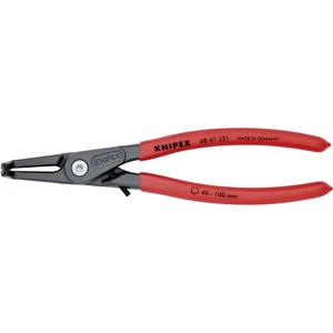 Knipex 48 41 J31 kliešte na poistné krúžky Vhodné pre vnútorné krúžky 40-100 mm  Tvar hrotu zahnutý o 90°