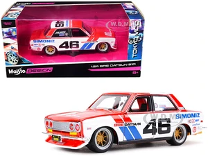 Datsun 510 46 "Simoniz" BRE (Brock Racing Enterprises) "Tokyo Mod" 1/24 Diecast Model Car by Maisto