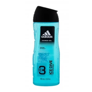 Adidas Ice Dive 3in1 400 ml sprchovací gél pre mužov