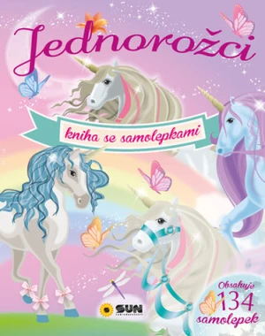 Jednorožci - kniha se samolepkami