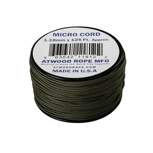 Padáková šnúra Micro Cord (125 ft) ARM® – Olive Drab (Farba: Olive Drab)