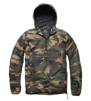 Bunda Grafton Light Anorak Vintage Industries® - Woodland Camo (Farba: US woodland, Veľkosť: M)