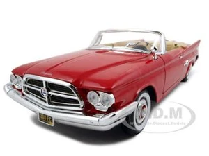 1960 Chrysler 300F Red 1/18 Diecast Car by Road Signature