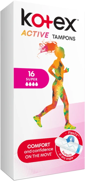 KOTEX tampóny Active Super 16 ks