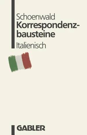 Korrespondenzbausteine Italienisch