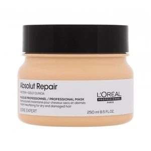 L´Oréal Professionnel Série Expert Absolut Repair Gold Quinoa + Protein Instant Resurfacing Masque 250 ml maska na vlasy pre ženy na poškodené vlasy