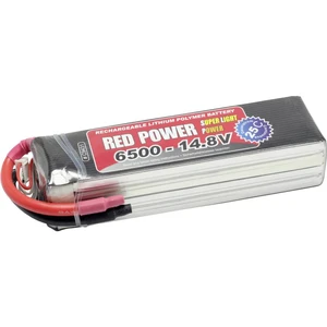 Red Power akupack Li-Pol 14.8 V 6500 mAh Počet článkov: 4 25 C SoftCase otvorené káblové koncovky